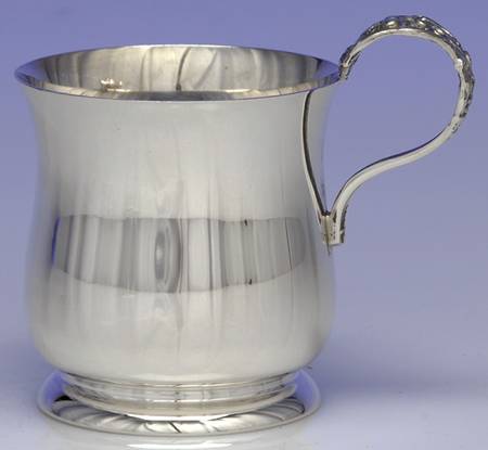 Francis I (Sterling, Hollowware, No Dates) Footed Baby Cup