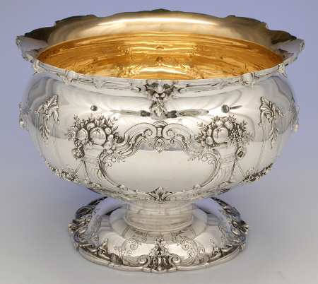 Francis I (Sterling, Hollowware, No Dates) Punch Bowl