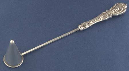 Francis I (Sterling, "Reed & Barton") Candle Snuffer with Silverplate Implement