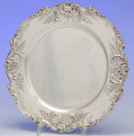 Francis I (Sterling, Hollowware, No Dates) Service Plate