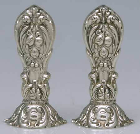 Francis I (Sterling, Hollowware, No Dates) Salt and Pepper Set