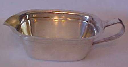 Mayflower (Sterling, Hollowware) Sterling Gravy Boat No Underplate