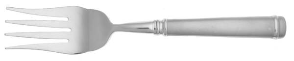 Siena Matte (Stainless) Cold Meat Fork Large, Stainless Tines HC