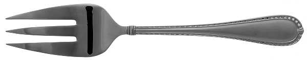 Berkshire Matte (Stainless) Large Solid Cold Meat Serving Fork