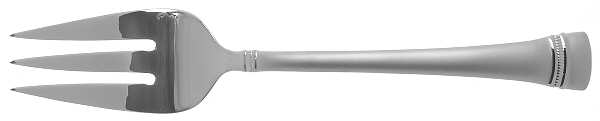 Coventry Matte (Stainless) Large Solid Cold Meat Serving Fork