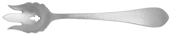 Hammered Antique Matte (Stainless) Vegetable Serving Fork Solid  HC