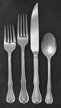 Bristol Matte (Stainless) 4 Piece Place Setting
