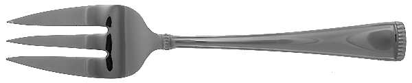 Bucks County (Stainless) Medium Solid Cold Meat Serving Fork