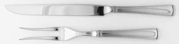 Bucks County (Stainless) Large 2-Piece Roast Carving Set w/Stainless Blade
