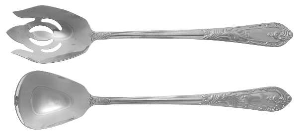 Monique (Stainless) Solid Oversized Serving Salad Set