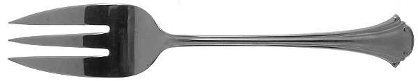 Cortland (Stainless) Large Solid Cold Meat Serving Fork