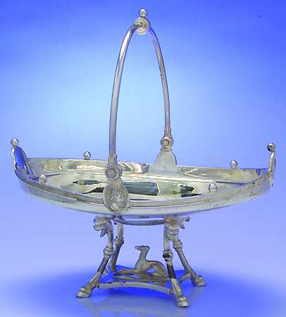 2210 (Silverplate, Hollowware) Oval Footed Centerpiece