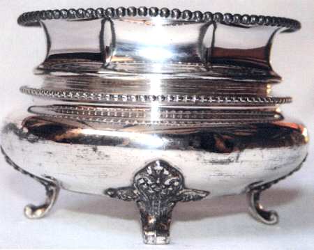 3600-Beaded (Silverplate, Hollowware) Waste Bowl