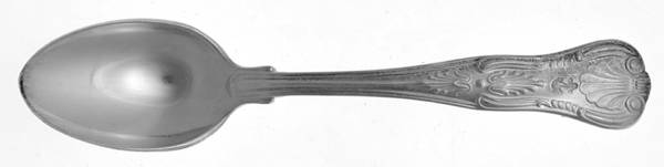 Naval (Silverplate, Kings Design) Demitasse Spoon