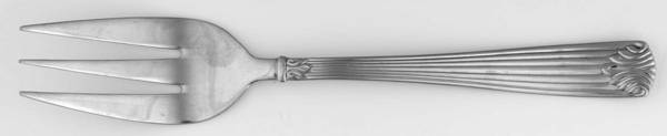 Savoir Faire (Stainless) Medium Solid Cold Meat Serving Fork