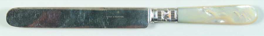 Pearl Handle Flatware 1 (Sterling) Hollow Pearl Handle Old French Knife