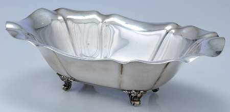 Salem (Silverplate, Hollowware) 12" Rectangular Footed Vegetable