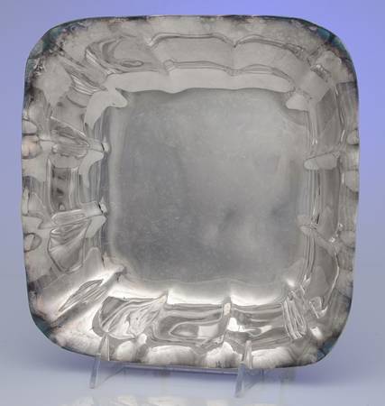 Salem (Silverplate, Hollowware) Square Silverplate Vegetable Bowl