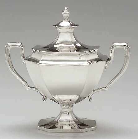 730 (Sterling, Hollowware) Sugar Bowl & Lid