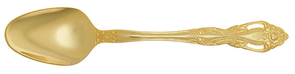 Baroque-Gold (Gold Eletroplate) Place/Oval Soup Spoon