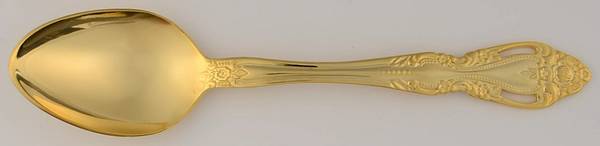 Baroque-Gold (Gold Eletroplate) Teaspoon