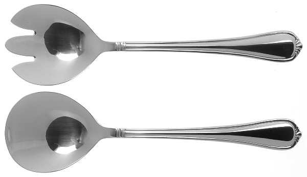 Stonegate (Stainless) (2 Pc) Solid Salad Set