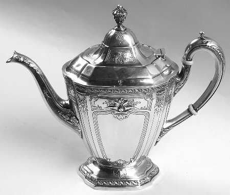 Heritage (Sterling, Hollowware) Teapot