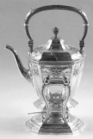 Heritage (Sterling, Hollowware) Kettle, Stand & Burner