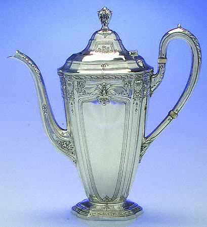 Heritage (Sterling, Hollowware) Mini Coffee Pot