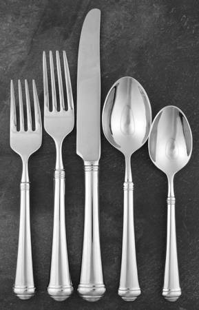 Allora (Stainless) 5 Piece Place Setting
