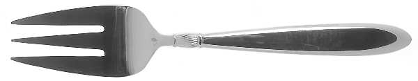 Dane (Stainless) Medium Solid Cold Meat Serving Fork