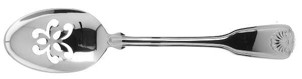 Colonial Shell II (Stainless, 2004) Pierced Tablespoon (Serving Spoon) by Reed & Barton