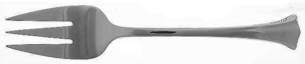 Radiance (Stainless) Large Solid Cold Meat Serving Fork