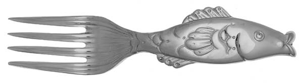 Sea Tails (Stainless) Baby Fork