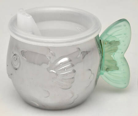 Sea Tails (Stainless) Baby Sipper Cup & Plastic Lid