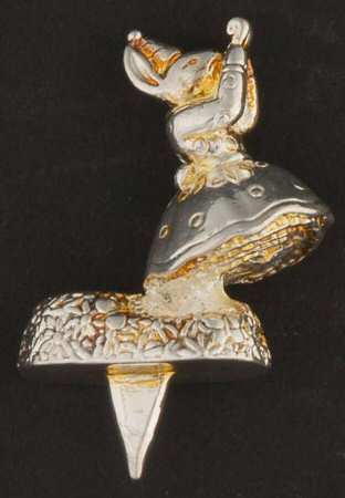 Bunnykins (Silverplate, Hollowware) Birthday Candle Holder
