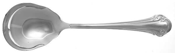 Royal Chippendale (Silverplate) Solid Salad Serving Spoon