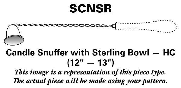 Melbourne (Sterling, 1952) Candle Snuffer with Sterling Bowl HC