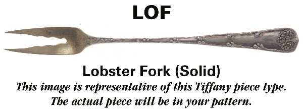 Chrysanthemum Gold (Str, 1880, Gold Vermeil) Lobster Fork Solid Individual