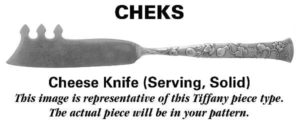 Audubon (Sterling, 1956) Solid Serving Cheese Knife