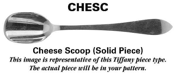 Audubon (Sterling, 1956) Solid Cheese Scoop
