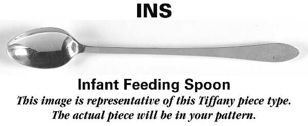 English King (Sterling, 1885, No Monograms) Infant Feeding Spoon