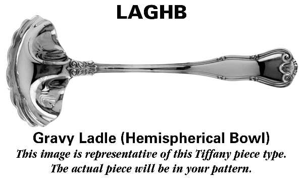 Flemish (Sterling, 1911, No Monograms) Gravy Ladle with Hemispherical Bowl