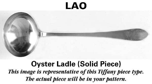 Audubon (Sterling, 1956) Oyster Ladle Solid Piece
