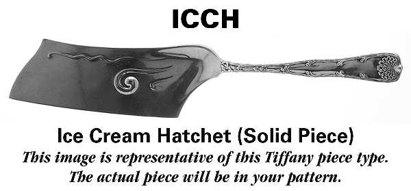 Olympian Gold (Sterling, 1878, Gold Vermeil) Ice Cream Hatchet Solid Piece