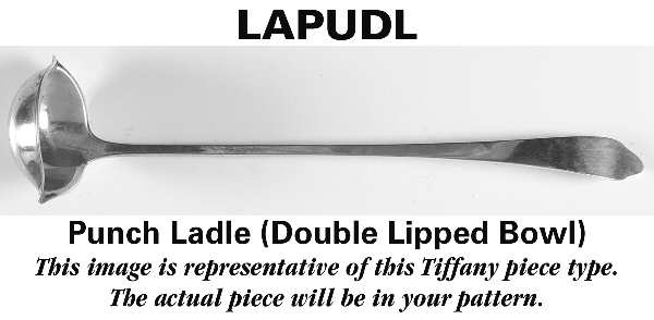 Japanese Gold (Strl, 1871, Gold Vermeil) Punch Ladle with Double Lipped Bowl
