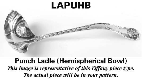 Flemish (Sterling, 1911, No Monograms) Punch Ladle with Hemispherical Bowl