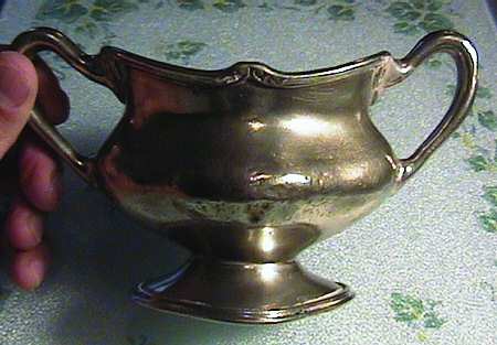 435 (Silverplate, Hollowware) Sugar Bowl No Lid