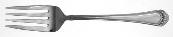 Regina (Stainless) Large Solid Cold Meat Serving Fork