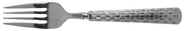 Latticework (Stainless) Individual Salad Fork